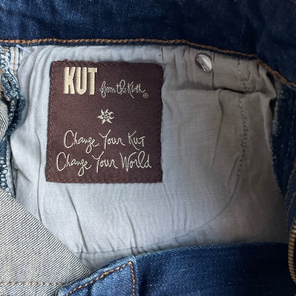 🆕 KUT from the Kloth Women's Skinny High Rise Jeans Blue Dark Wash Size 6 - Picture 12 of 12